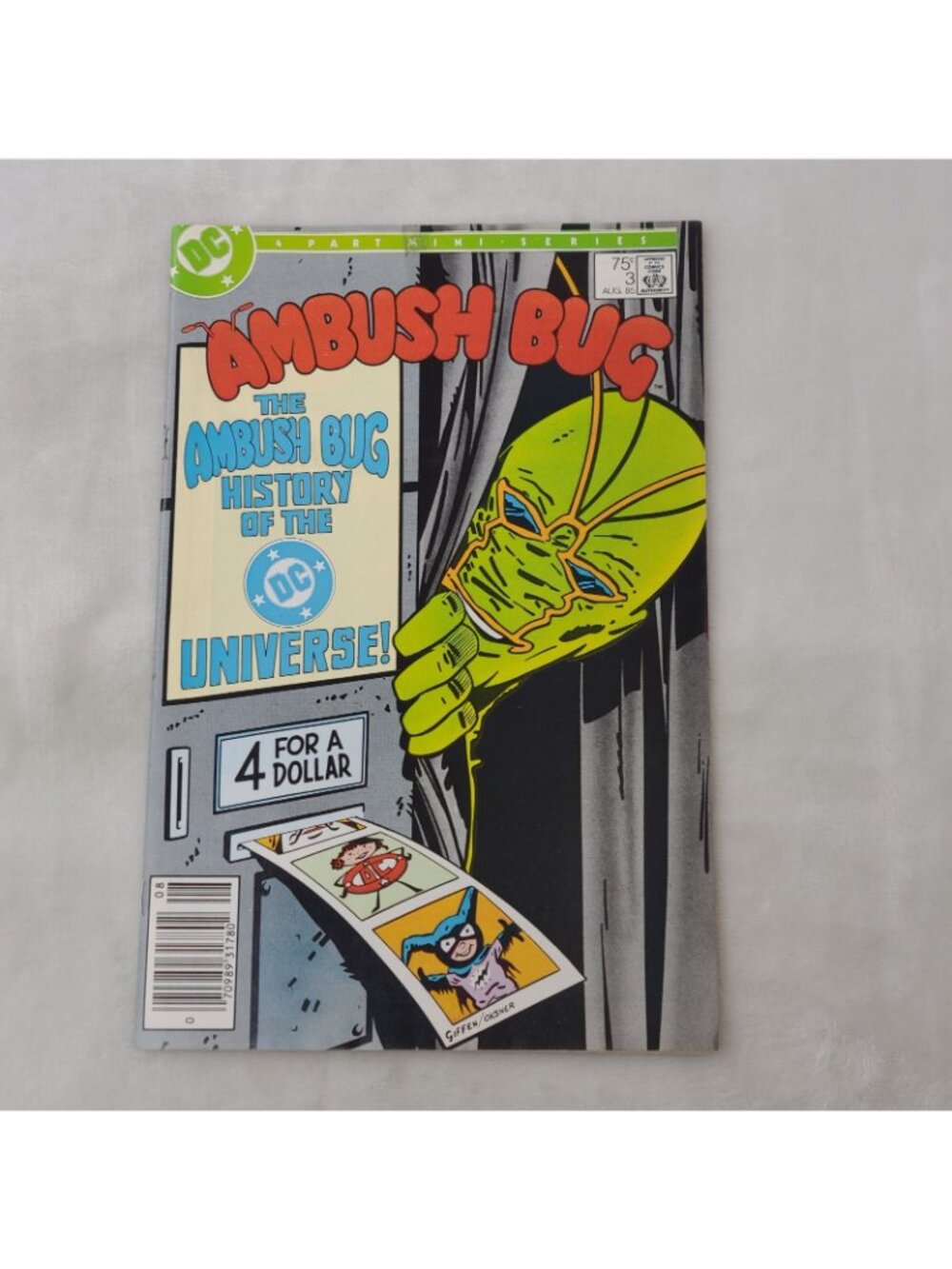 Ambush Bug 3 DC Comics 1985 FN/VF 7.0 Keith Giffen Newsstand - Picture 8 of 9